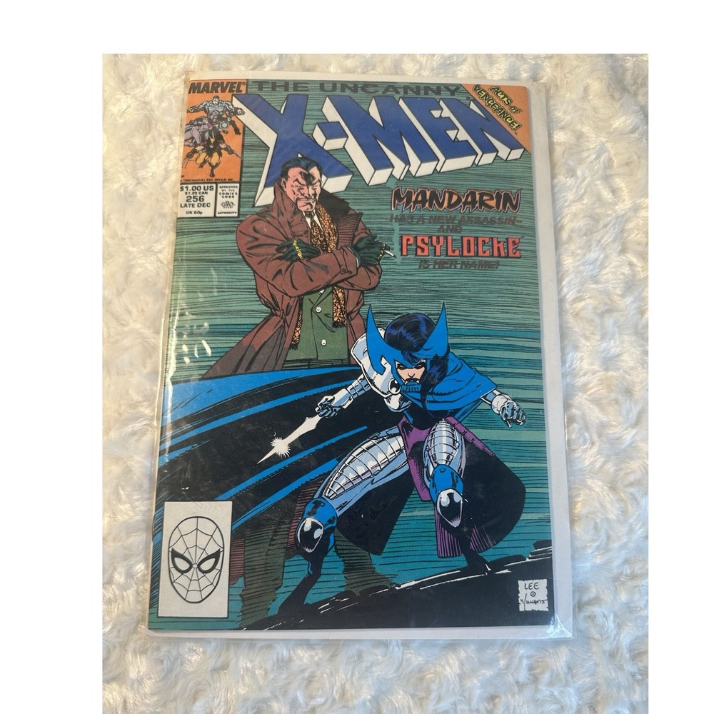 Marvel The Uncanny X-Men #256 (1989) Psylocke & Mandarin Copper Age